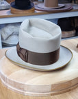 BOGART FEDORA | SILVERBELLY| 100X BEAVER | SIZE 57, US 7 1/8