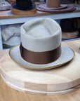 BOGART FEDORA | SILVERBELLY| 100X BEAVER | SIZE 57, US 7 1/8