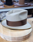 BOGART FEDORA | SILVERBELLY| 100X BEAVER | SIZE 57, US 7 1/8
