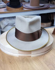 BOGART FEDORA | SILVERBELLY| 100X BEAVER | SIZE 57, US 7 1/8