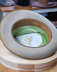 BOGART FEDORA | SILVERBELLY| 100X BEAVER | SIZE 57, US 7 1/8