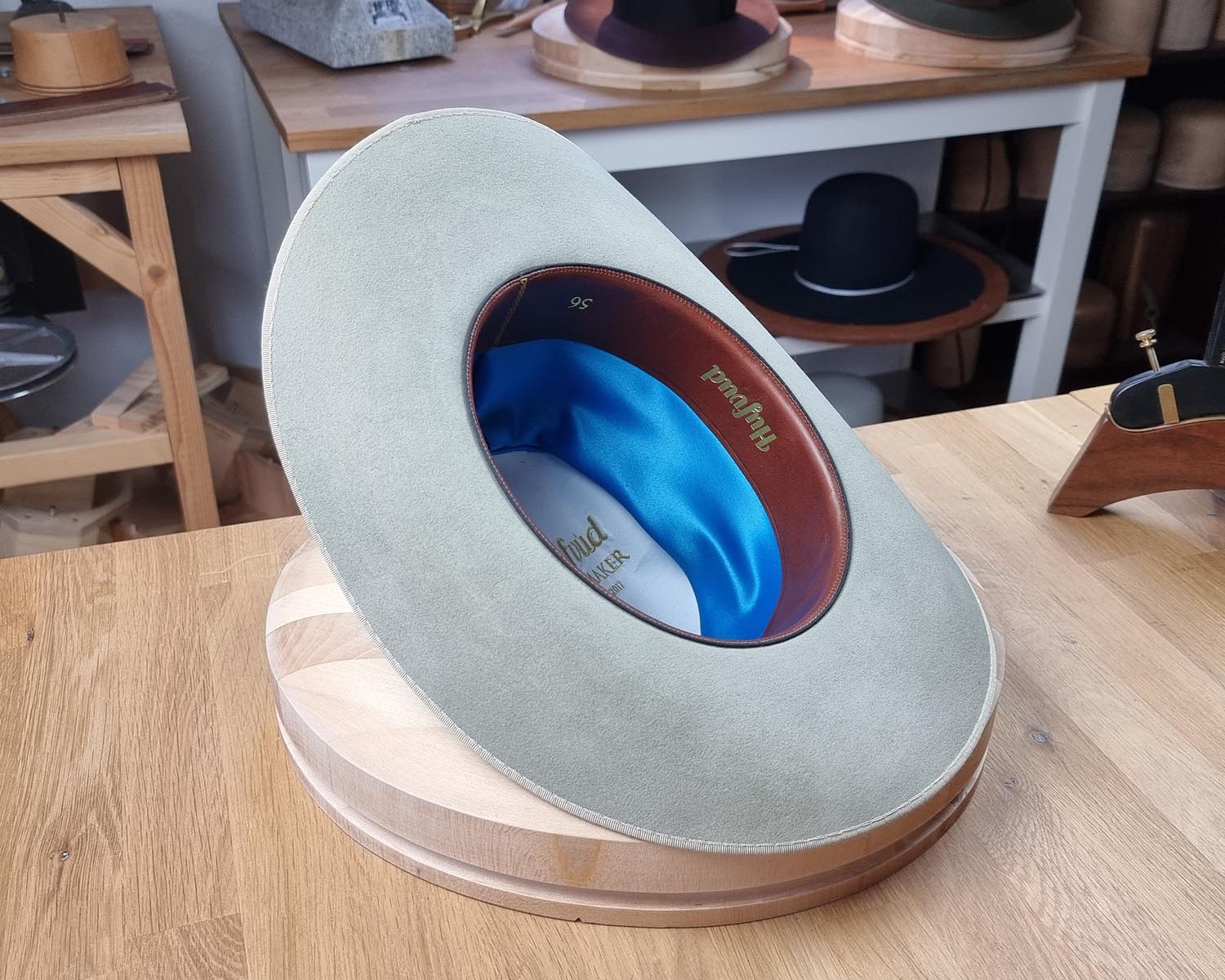 WESTERN RESTORATION | 4X BEAVER BLEND | SILVERBELLY | SIZE 56, US 7