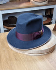 OLAV FEDORA | STEEL | 50X BEAVER BLEND | SIZE 61, US 7 5/8