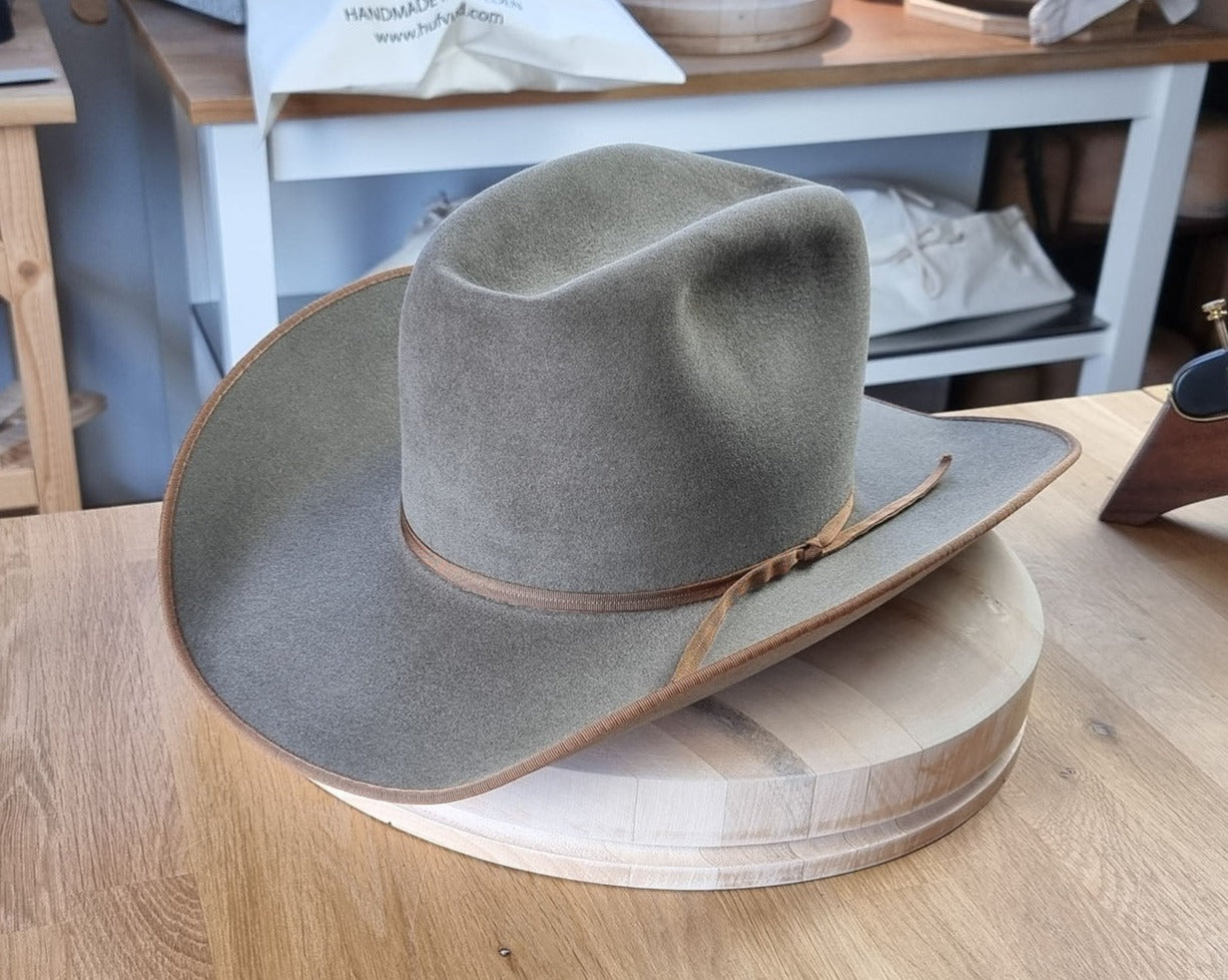 WESTERN HUFVUD HAT | RABBIT BLEND FELT | PECAN | SIZE 59, US 7 3/8