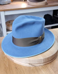 RAGNAR FEDORA | MAJESTIC BLUE | 50X BEAVER BLEND | SIZE 60, US 7 1/2