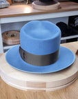 RAGNAR FEDORA | MAJESTIC BLUE | 50X BEAVER BLEND | SIZE 60, US 7 1/2
