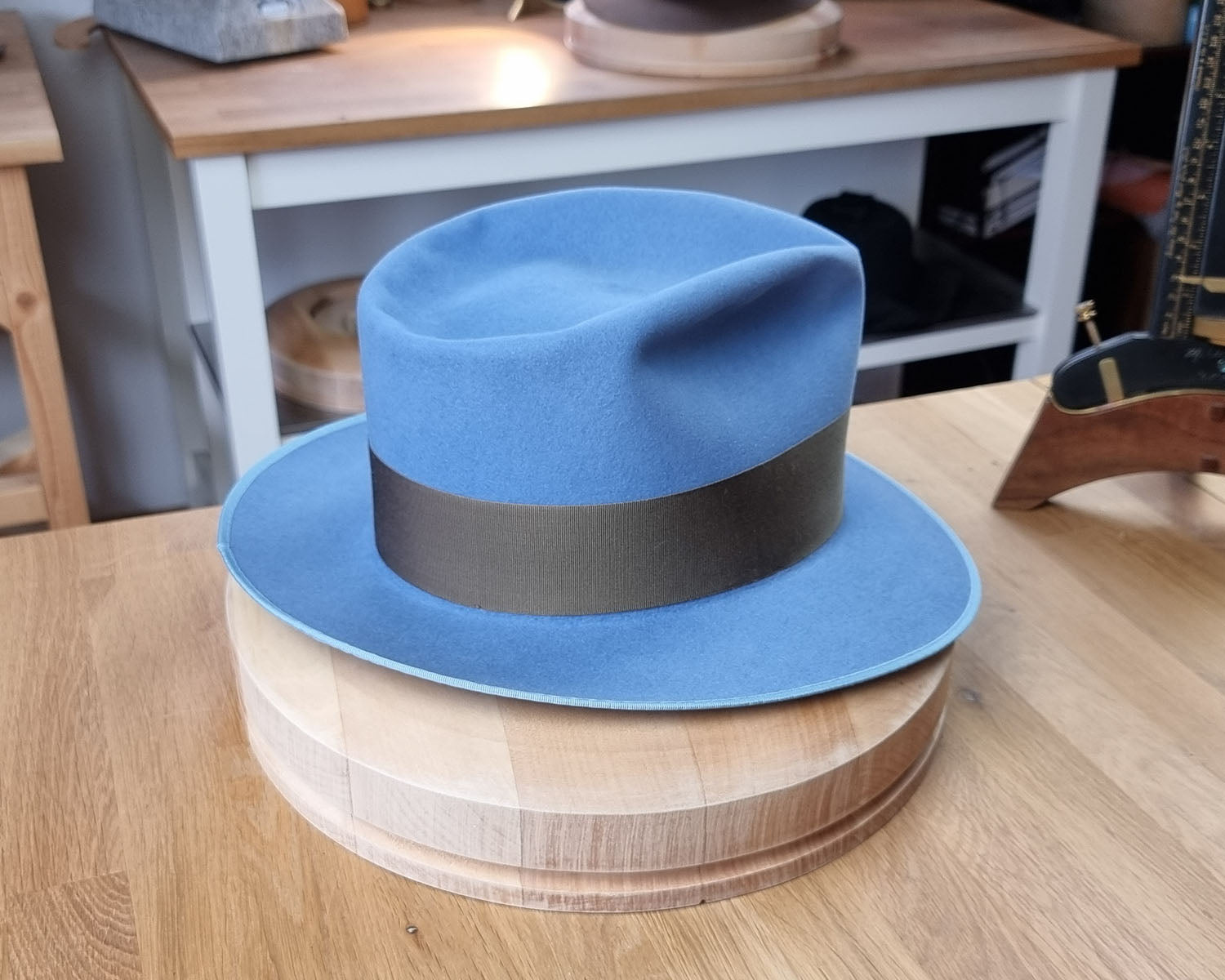 RAGNAR FEDORA | MAJESTIC BLUE | 50X BEAVER BLEND | SIZE 60, US 7 1/2