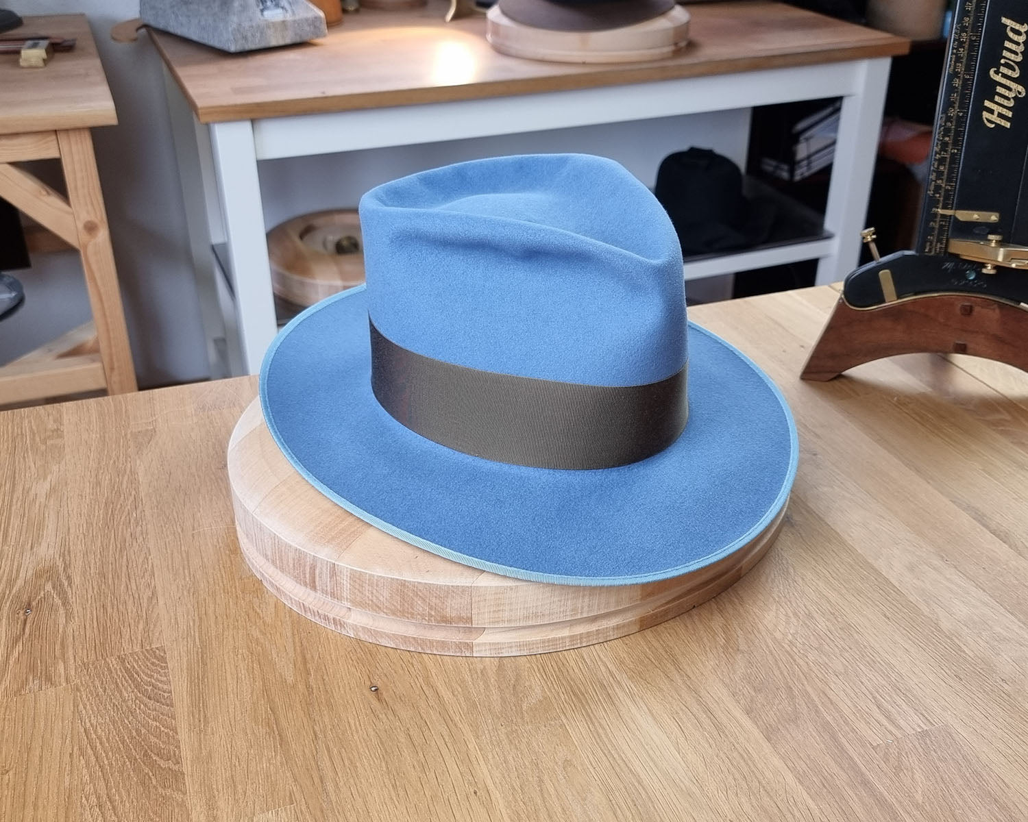 RAGNAR FEDORA | MAJESTIC BLUE | 50X BEAVER BLEND | SIZE 60, US 7 1/2