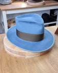 RAGNAR FEDORA | MAJESTIC BLUE | 50X BEAVER BLEND | SIZE 60, US 7 1/2