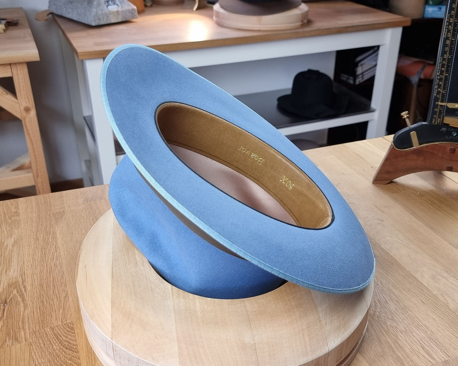 RAGNAR FEDORA | MAJESTIC BLUE | 50X BEAVER BLEND | SIZE 60, US 7 1/2