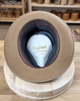 BOGART FEDORA | CAMEL | 50X BEAVER BLEND | UNDER-WELTED EDGE | SIZE 59, US 7 3/8