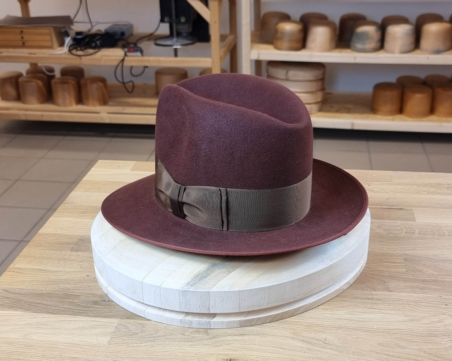 CAGNEY FEDORA | RUSTIC COPPER COLOR | 100X BEAVER | SIZE 59, US 7 3/8