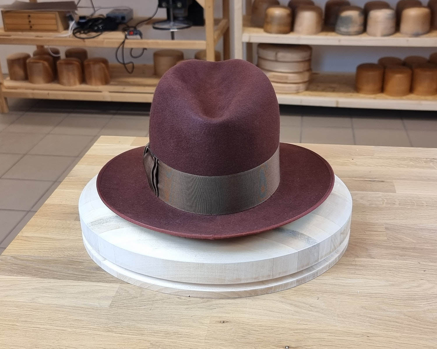CAGNEY FEDORA | RUSTIC COPPER COLOR | 100X BEAVER | SIZE 59, US 7 3/8