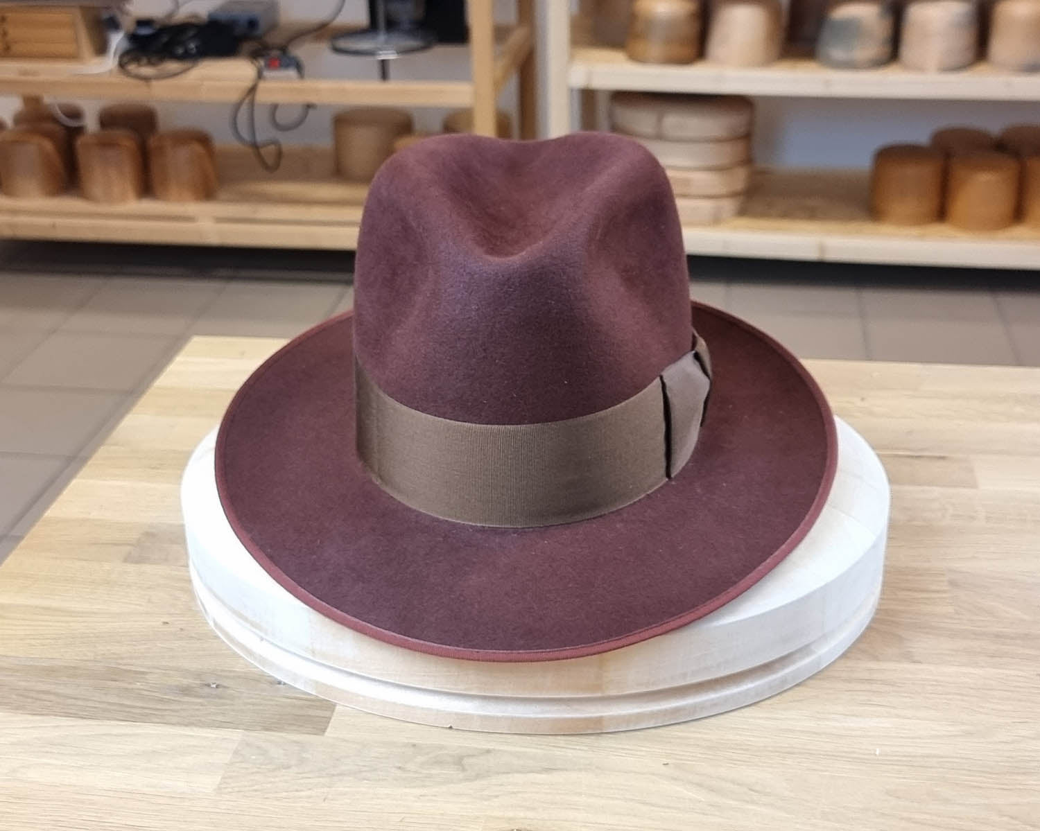 CAGNEY FEDORA | RUSTIC COPPER COLOR | 100X BEAVER | SIZE 59, US 7 3/8