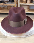 CAGNEY FEDORA | RUSTIC COPPER COLOR | 100X BEAVER | SIZE 59, US 7 3/8
