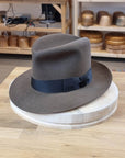 LEIFUR FEDORA | LIGHT SABLE | RABBIT & HARE DELUXE BLEND | SIZE 59, US 7 3/8