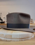LEIFUR FEDORA | LIGHT SABLE | RABBIT & HARE DELUXE BLEND | SIZE 59, US 7 3/8