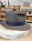 LEIFUR FEDORA | LIGHT SABLE | RABBIT & HARE DELUXE BLEND | SIZE 59, US 7 3/8