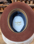 LEIFUR FEDORA | COGNAC | 50X BEAVER BLEND | SIZE 61, US 7 5/8