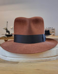LEIFUR FEDORA | COGNAC | 50X BEAVER BLEND | SIZE 61, US 7 5/8