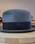 1930s FEDORA | EMERALD GRAY COLOR | 30X BEAVER BLEND | SIZE 57, US 7 1/8