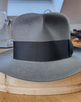 BOGART FEDORA | EMERALD GRAY | 50X BEAVER BLEND | SIZE 63, US 7 7/8