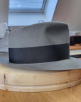 BOGART FEDORA | EMERALD GRAY | 50X BEAVER BLEND | SIZE 63, US 7 7/8