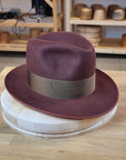 CAGNEY FEDORA | RUSTIC COPPER COLOR | 100X BEAVER | SIZE 59, US 7 3/8
