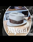 BOGART FEDORA | SILVERBELLY| 100X BEAVER | SIZE 57, US 7 1/8