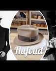 BOGART FEDORA | CAMEL | 50X BEAVER BLEND | UNDER-WELTED EDGE | SIZE 59, US 7 3/8