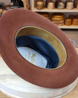 LEIFUR FEDORA | COGNAC | 50X BEAVER BLEND | SIZE 61, US 7 5/8