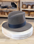 LEIFUR FEDORA | LIGHT SABLE | RABBIT & HARE DELUXE BLEND | SIZE 59, US 7 3/8
