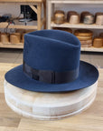 LEIFUR FEDORA | STEEL | 50X BEAVER BLEND | SIZE 59, US 7 3/8