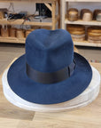 LEIFUR FEDORA | STEEL | 50X BEAVER BLEND | SIZE 59, US 7 3/8