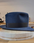 LEIFUR FEDORA | STEEL | 50X BEAVER BLEND | SIZE 59, US 7 3/8