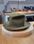 NEW STYLE | MOSS GREEN | 100X BEAVER | SIZE 59, US 7 3/8