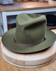 NEW STYLE | MOSS GREEN | 100X BEAVER | SIZE 59, US 7 3/8