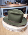 NEW STYLE | MOSS GREEN | 100X BEAVER | SIZE 59, US 7 3/8