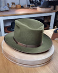 NEW STYLE | MOSS GREEN | 100X BEAVER | SIZE 59, US 7 3/8