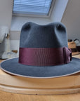 OLAV FEDORA | STEEL | 50X BEAVER BLEND | SIZE 61, US 7 5/8