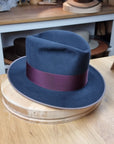 OLAV FEDORA | STEEL | 50X BEAVER BLEND | SIZE 61, US 7 5/8