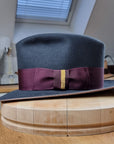 OLAV FEDORA | STEEL | 50X BEAVER BLEND | SIZE 61, US 7 5/8
