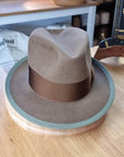 OLAV FEDORA | VINTAGE BEIGE | RABBIT & HARE DELUXE BLEND | SIZE 60, US 7 1/2