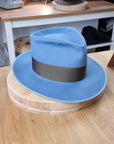 RAGNAR FEDORA | MAJESTIC BLUE | 50X BEAVER BLEND | SIZE 60, US 7 1/2