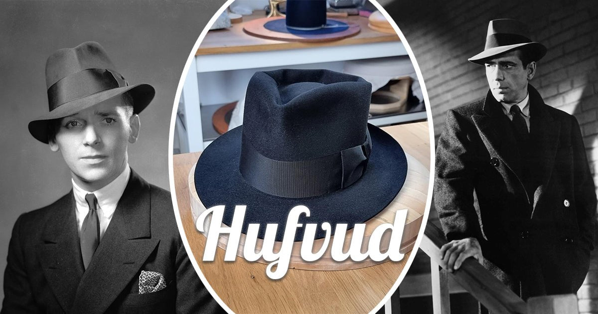 Hatmaker Week 46, November 2022: Black Bogart Fedora - Hufvud