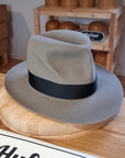 LEIFUR Raven Crown FEDORA | RABBIT & HARE DELUXE BLEND | MULTIPLE SIZE AVAILABLE