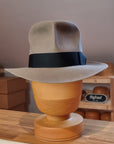 LEIFUR Raven Crown FEDORA | RABBIT & HARE DELUXE BLEND | MULTIPLE SIZE AVAILABLE