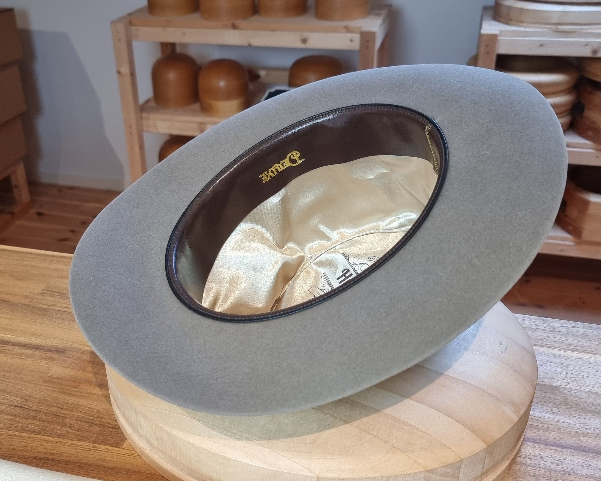 LEIFUR Raven Crown FEDORA | RABBIT &amp; HARE DELUXE BLEND | MULTIPLE SIZE AVAILABLE