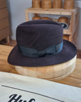 LEIFUR Raven Crown FEDORA | BEAVER FIFTY | OXBLOOD COLOR | MULTIPLE SIZE AVAILABLE