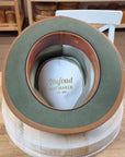 WHIPPET FEDORA | DELUXE RABBIT & HARE BLEND | SAGE GREEN | SIZE 59, US 7 3/8